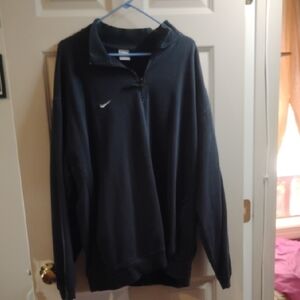Nike Dark Gray Quarter-Zip Pullover